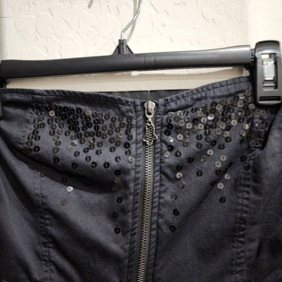 Fox Racing Stapless Sequin Mini dress Y2k - Picture 3 of 5